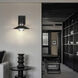 Radiant LED 10.5 inch Sand Black Wall Sconce